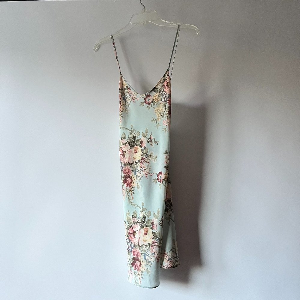 Floral Victoria Secret Gold Label 80s Vintage
